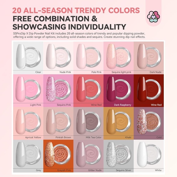 SAVILAND Dip Powder Nail Kit with Drill - Picture 2 of 9